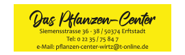 Logo Pflanzen-Center Erftstadt